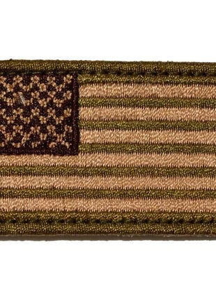 BuckUp Tactical Morale Patch Hook MINI USA US Flag Forward Facing Patches 2x1".