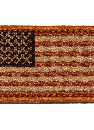 BuckUp Tactical Morale Patch Hook MINI USA US Flag Forward Facing Patches 2x1".
