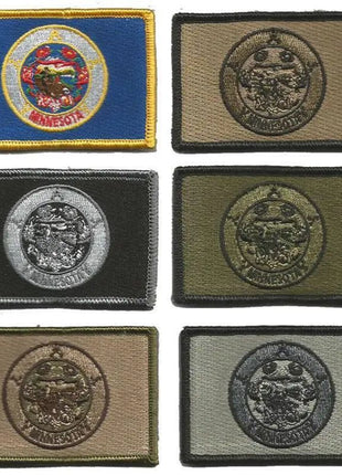 BuckUp Tactical Morale Patch Hook Minnesota St. Paul State Patches 3x2".