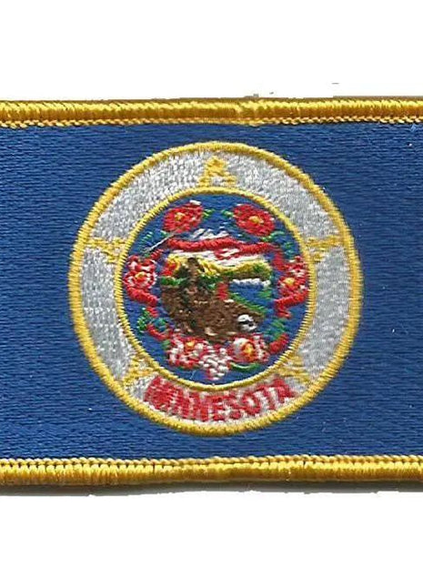 BuckUp Tactical Morale Patch Hook Minnesota St. Paul State Patches 3x2".