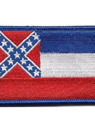 BuckUp Tactical Morale Patch Hook Mississippi Jackson State Patches 3x2".