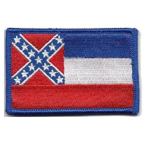 BuckUp Tactical Morale Patch Hook Mississippi Jackson State Patches 3x2".