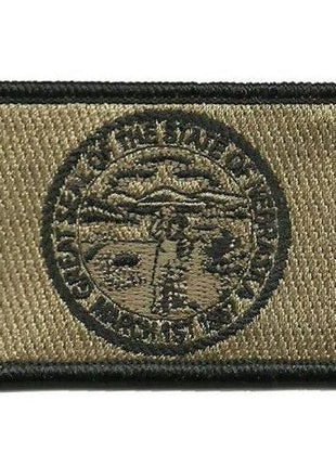 BuckUp Tactical Morale Patch Hook Nebraska Lincoln State Patches 3x2".