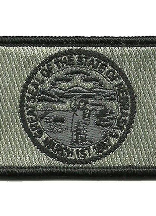 BuckUp Tactical Morale Patch Hook Nebraska Lincoln State Patches 3x2".