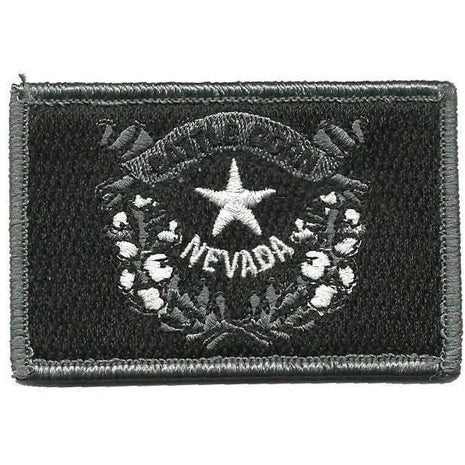 BuckUp Tactical Morale Patch Hook Nevada Carson City State Patches 3x2".
