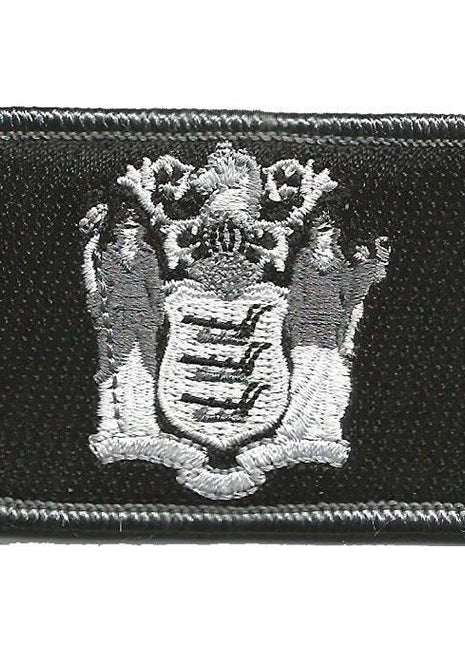 BuckUp Tactical Morale Patch Hook New Jersey Trenton State Patches 3x2".