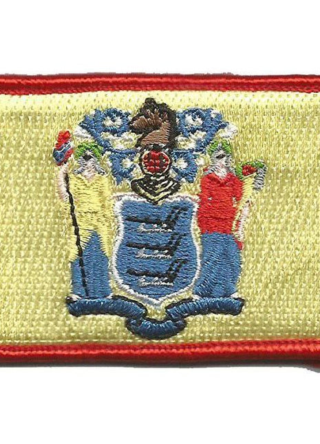 BuckUp Tactical Morale Patch Hook New Jersey Trenton State Patches 3x2".