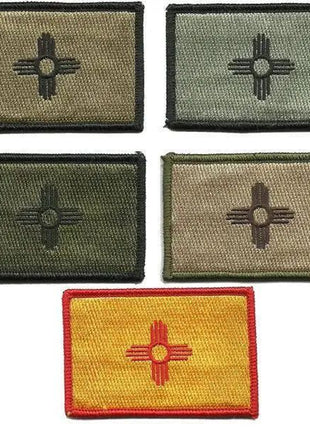 BuckUp Tactical Morale Patch Hook New Mexico Santa Fe State Patches 3x2".