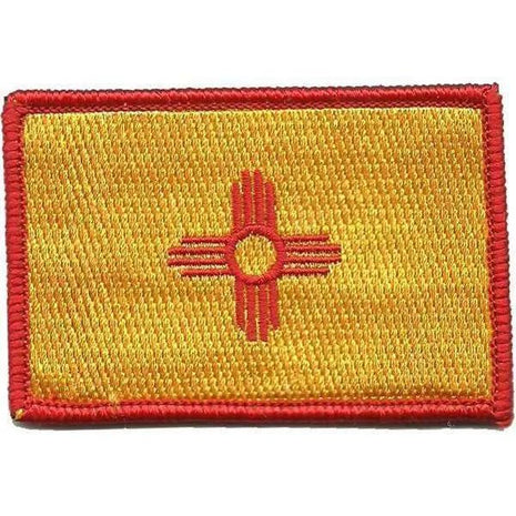 BuckUp Tactical Morale Patch Hook New Mexico Santa Fe State Patches 3x2".