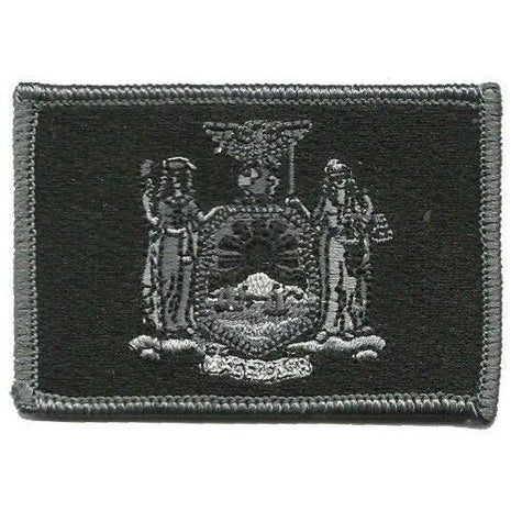 BuckUp Tactical Morale Patch Hook New York Albany State Patches 3x2".