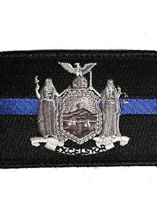 BuckUp Tactical Morale Patch Hook New York Albany State Patches 3x2".