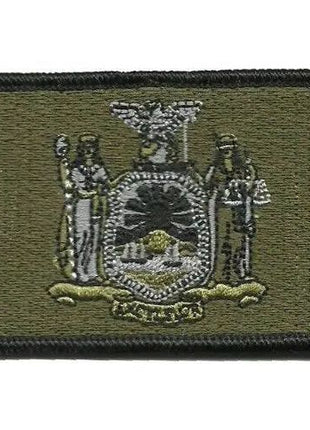 BuckUp Tactical Morale Patch Hook New York Albany State Patches 3x2".