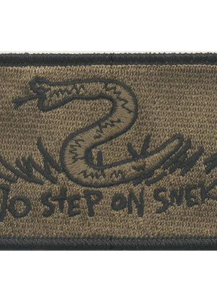 BuckUp Tactical Morale Patch Hook NO STEP ON SNEK - 2"X3" Tactical Patches.