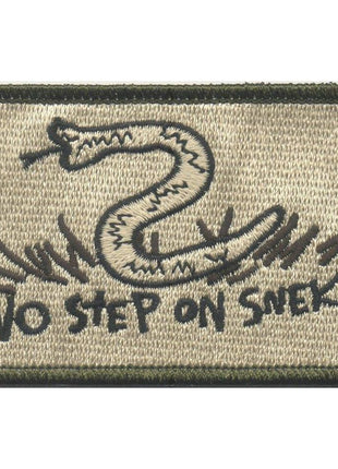 BuckUp Tactical Morale Patch Hook NO STEP ON SNEK - 2"X3" Tactical Patches.