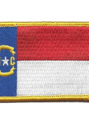 BuckUp Tactical Morale Patch Hook North Carolina Raleigh State Patches 3x2".