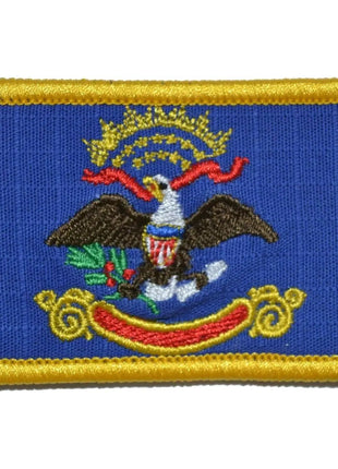 BuckUp Tactical Morale Patch Hook North Dakota Bismarck State Patches 3x2".