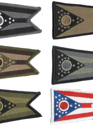 BuckUp Tactical Morale Patch Hook Ohio Columbus State Patches 3x2".