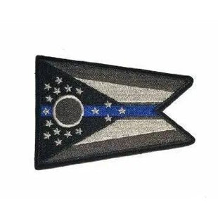 BuckUp Tactical Morale Patch Hook Ohio Columbus State Patches 3x2".