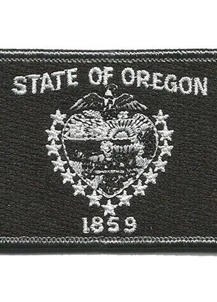 BuckUp Tactical Morale Patch Hook Oregon Salem State Patches 3x2".