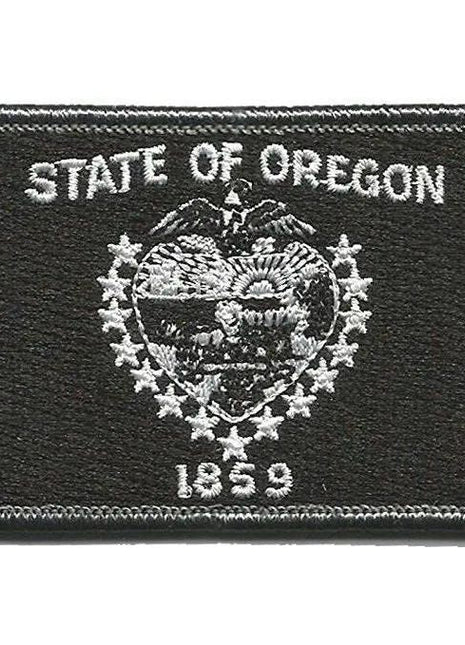 BuckUp Tactical Morale Patch Hook Oregon Salem State Patches 3x2".