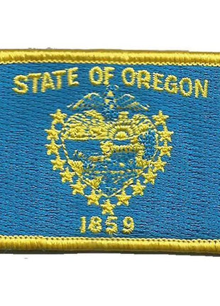 BuckUp Tactical Morale Patch Hook Oregon Salem State Patches 3x2".