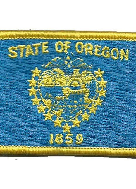 BuckUp Tactical Morale Patch Hook Oregon Salem State Patches 3x2".