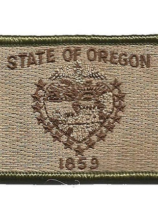BuckUp Tactical Morale Patch Hook Oregon Salem State Patches 3x2".