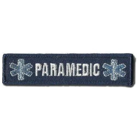 BuckUp Tactical Morale Patch Hook Paramedic EMT Patches 3x1".