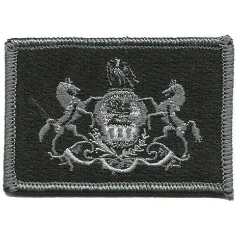 BuckUp Tactical Morale Patch Hook Pennsylvania Harrisburg State Patches 3x2".