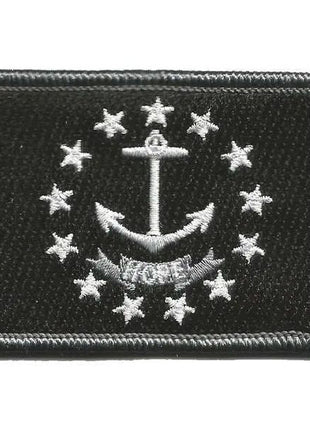 BuckUp Tactical Morale Patch Hook Rhode Island State Patches 3x2".