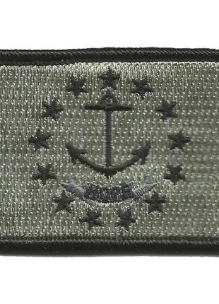 BuckUp Tactical Morale Patch Hook Rhode Island State Patches 3x2".