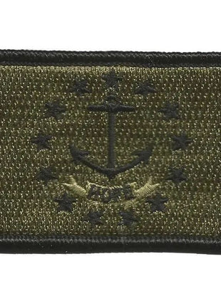 BuckUp Tactical Morale Patch Hook Rhode Island State Patches 3x2".