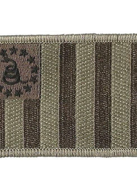 BuckUp Tactical Morale Patch Hook Sons Of Liberty Gadsden DTOM Patches 3x2".