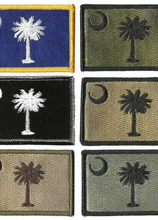 BuckUp Tactical Morale Patch Hook South Carolina Columbia State Patches 3x2".