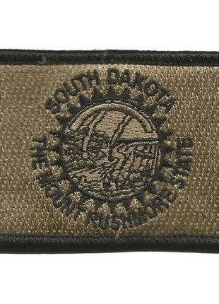 BuckUp Tactical Morale Patch Hook South Dakota Pierre State Patches 3x2".