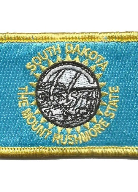 BuckUp Tactical Morale Patch Hook South Dakota Pierre State Patches 3x2".