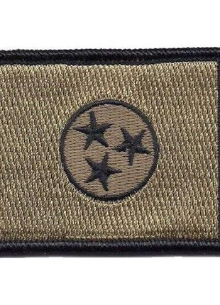 BuckUp Tactical Morale Patch Hook Tennessee Nashville State Patches 3x2".