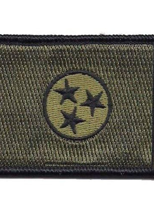 BuckUp Tactical Morale Patch Hook Tennessee Nashville State Patches 3x2".