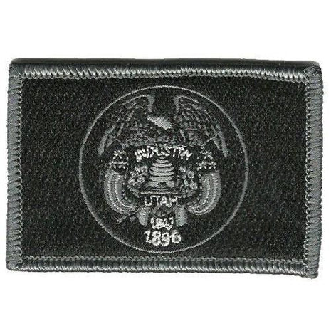 BuckUp Tactical Morale Patch Hook Utah Salt Lake City State Patches 3x2".