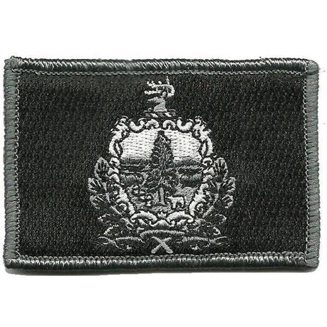 BuckUp Tactical Morale Patch Hook Vermont Montpielier State Patches 3x2".