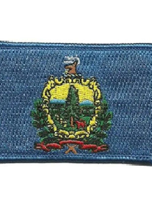 BuckUp Tactical Morale Patch Hook Vermont Montpielier State Patches 3x2".