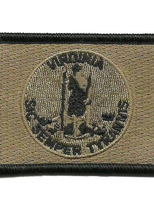 BuckUp Tactical Morale Patch Hook Virginia Richmond State Patches 3x2".