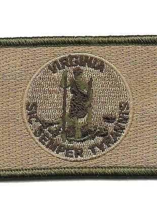 BuckUp Tactical Morale Patch Hook Virginia Richmond State Patches 3x2".