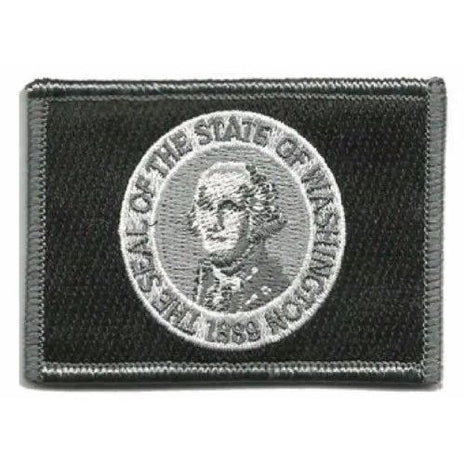 BuckUp Tactical Morale Patch Hook Washington Olympia State Patches 3x2".