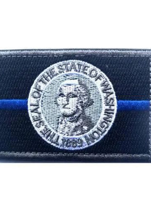 BuckUp Tactical Morale Patch Hook Washington Olympia State Patches 3x2".