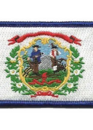 BuckUp Tactical Morale Patch Hook West Virginia Charleston State Patches 3x2".