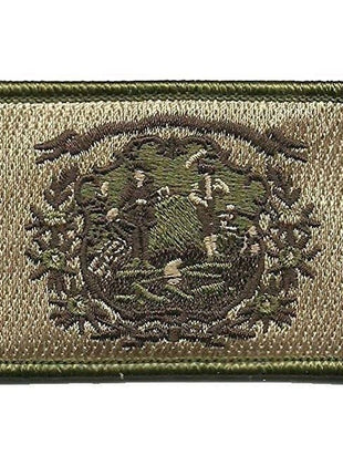 BuckUp Tactical Morale Patch Hook West Virginia Charleston State Patches 3x2".