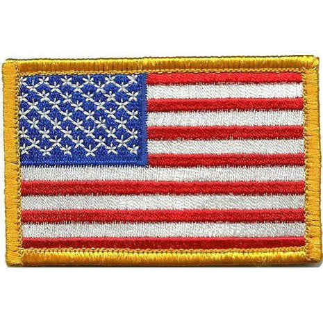 BuckUp Tactical Morale Patch HookUSA US Flag Forward Facing Patches 3x2".