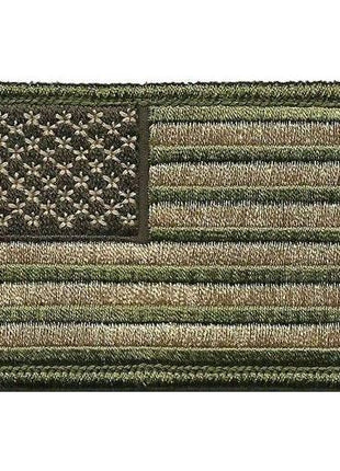 BuckUp Tactical Morale Patch HookUSA US Flag Forward Facing Patches 3x2".
