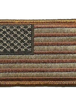 BuckUp Tactical Morale Patch HookUSA US Flag Forward Facing Patches 3x2".